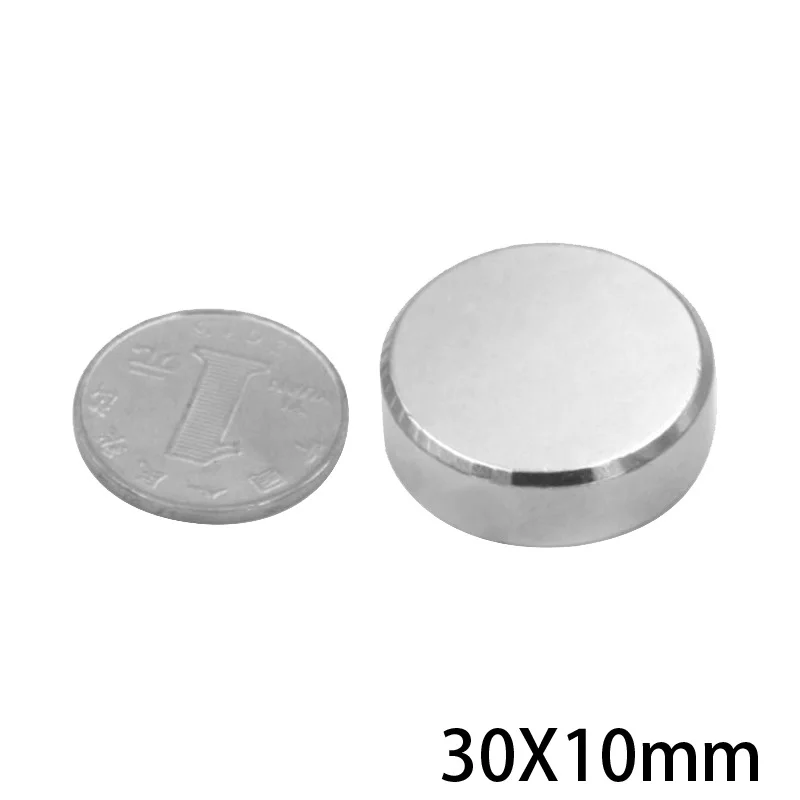 1% 7E20PCS 30x10 мм круглый магниты 30 мм x 10 мм N35 толстый неодим магнит диаметр 30x10 мм постоянный NdFeB магнит магнит 30% 2A10 мм