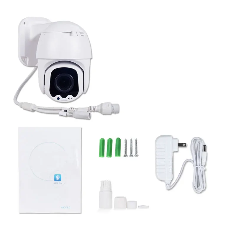 Мини 2.0MP Wifi IP камера 1080P наружная Водонепроницаемая беспроводная CCTV PTZ 360 °