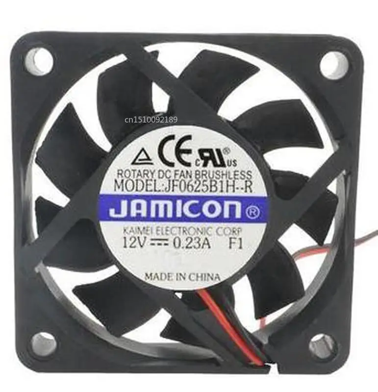 

for Original 6025 6CM 12V 0.23A JF0625B1H-R 60 * 60 * 25mm drive hard drive fan Free shipping