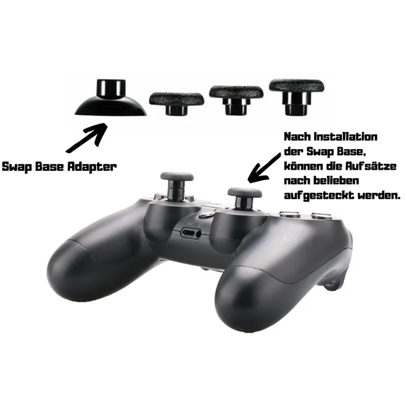 Джойстик PS4 Slim Pro 8 в 1 сменные аналоговые джойстики Aimsticks съемные палочки для
