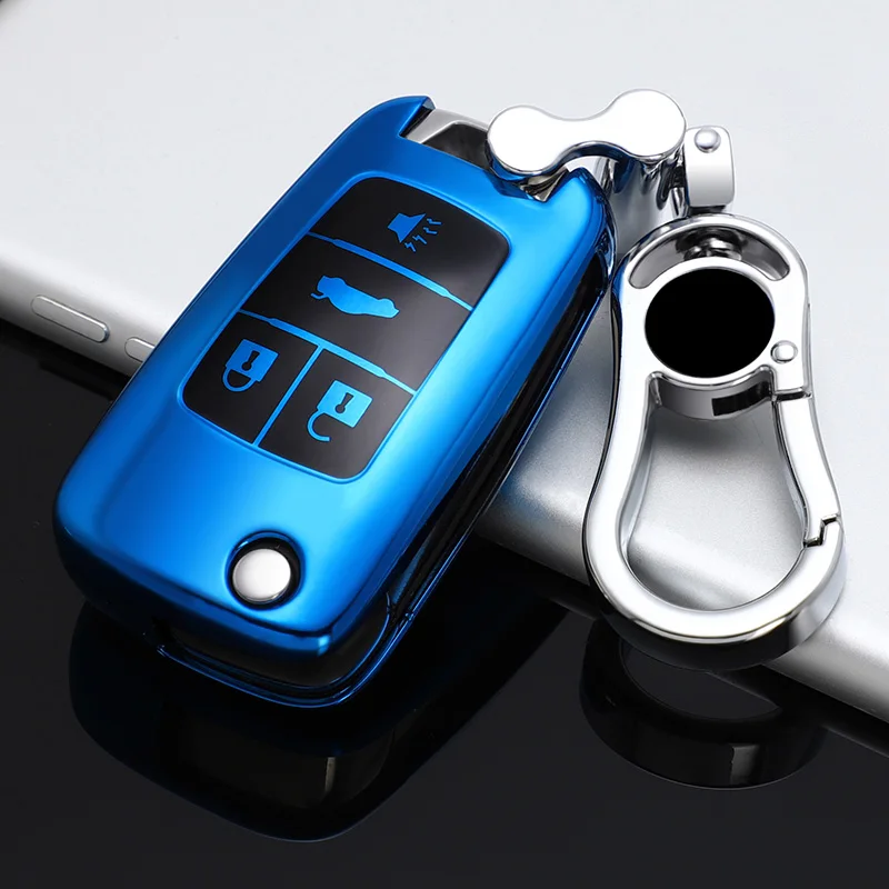 

Soft TPU Car Remote Key Case Cover For Buick Chevrolet Cruze Aveo Trax Opel Vauxhall Mokka Encore Astra Corsa Meriva Zafira Fob