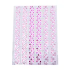 72 штлист; Милые принты; Зимние детские носки со звездами, сердце Memo Стикеры наклейка для украшения альбома Ретро ПВХ фото угловой Стикеры