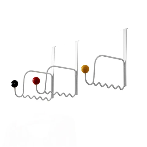 ORZ 3 шт. крюк для подвески двери с керамическим бисером вешалка для полотенец одежда шляпа сумка держатель крючки Bethroom органайзер для хранения
