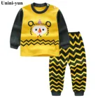 Комплект детской одежды, пижамный комплект, Детская футболка и штаны для девочек, хлопковый костюм, комплект одежды для новорожденных мальчиков, костюмы, наряды