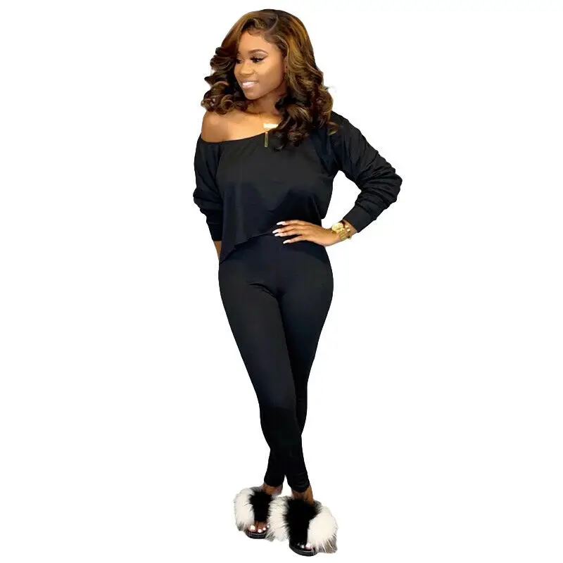 Модные женские повседневные Длинные рукава с открытыми плечами короткий узкий