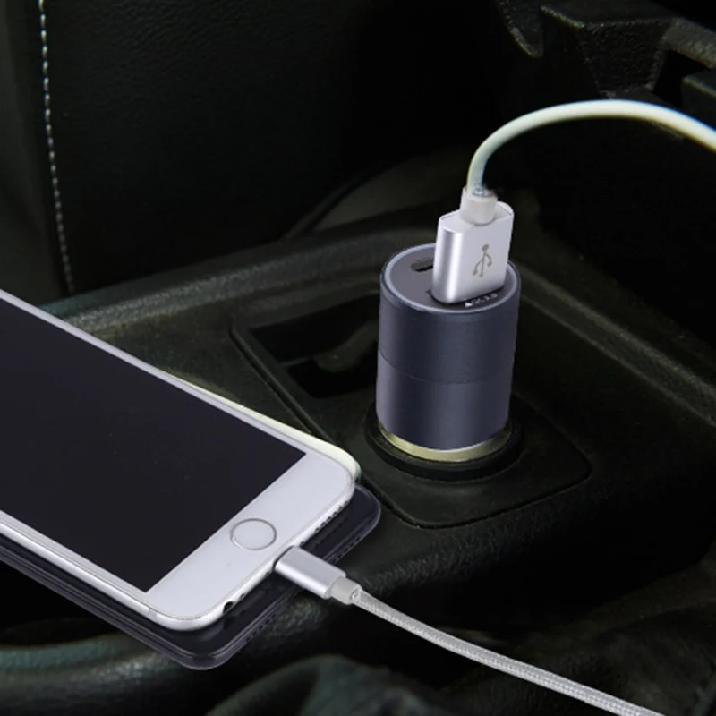 Rapid USB Car Charger Power Delivery with Fast Charging Cigarette Lighter DU55 | Электроника