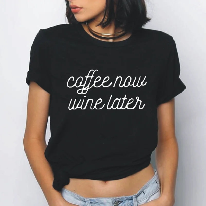 Женская хлопковая футболка с коротким рукавом и буквенным принтом | одежда