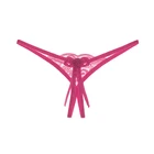 5 шт. женские открытые трусики, сексуальные G-стринги микро-стринги для девушек, женское эротическое нижнее белье с вырезами, V-образный вырез, бант, бриджи XXS-XL 2216P5