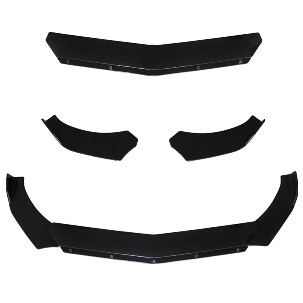 Новый Регулируемый универсальный автомобильный сплиттер для переднего бампера