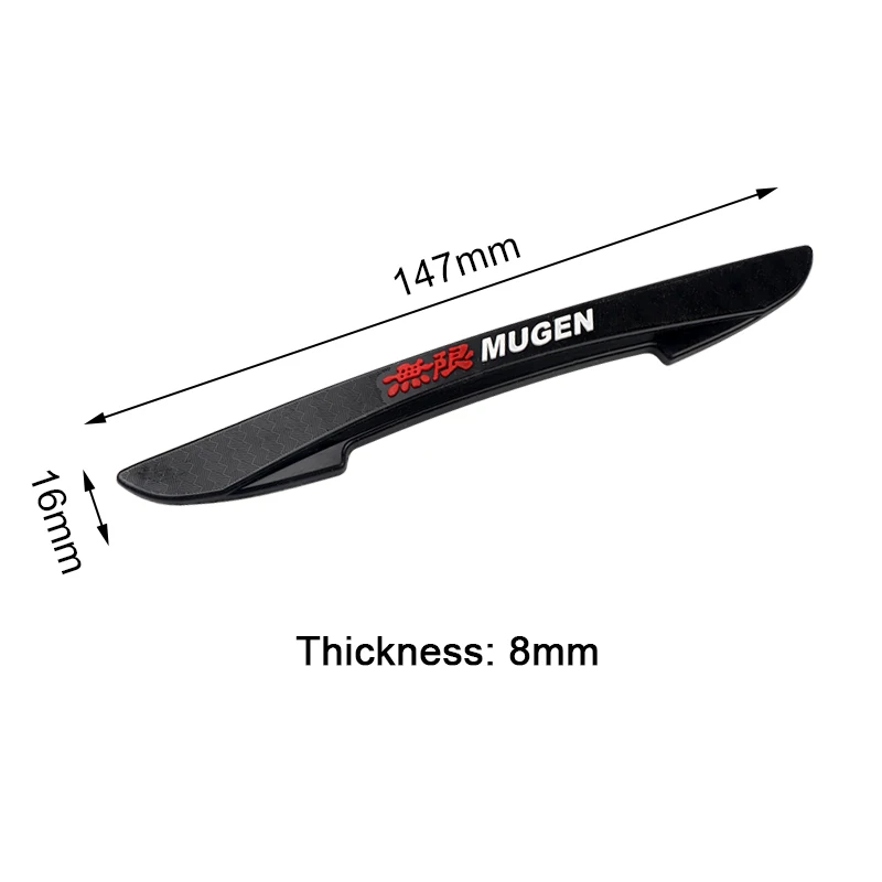 4 шт. автомобиль Боковая дверь Зеркало заднего вида протектора края полосы для