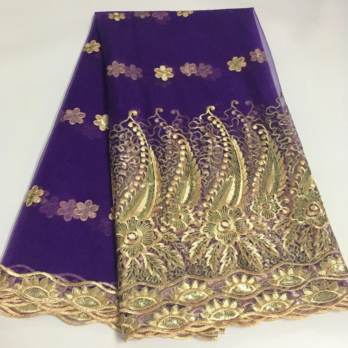 Акция! 2019 высокое качество французское Сетчатое кружево африканская кружевная