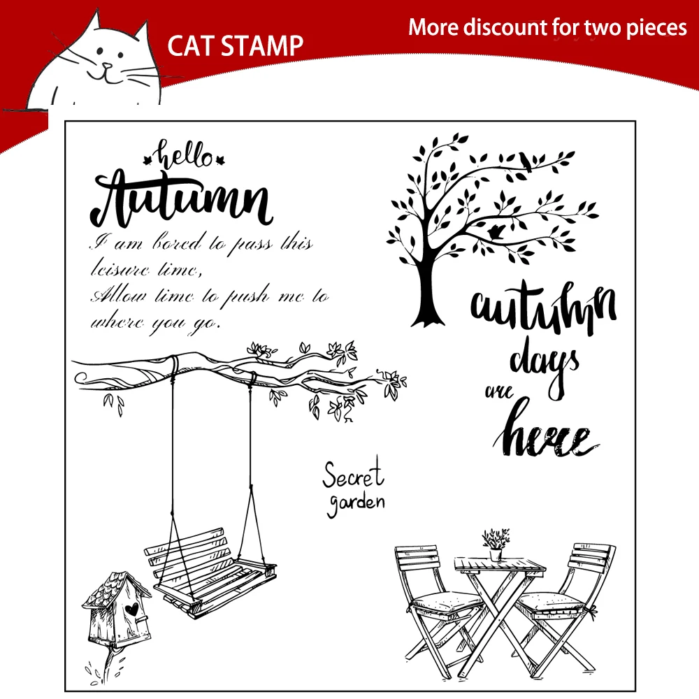 Качели/слинг стул прозрачные штампы для скрапбукинга карты изготовление