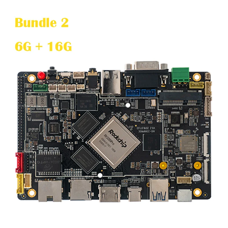 AIO-3399ProC RK3399Pro 6-ядерная высокопроизводительная искусственная интеллектуальная