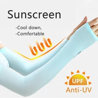 womens ice cloth arm cover ultraviolet sunscreen heater sunscreen belt for running and cycling summer outdoor arm cover for