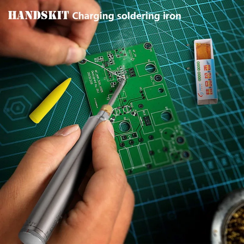 

5V 8 W Soldering Iron Wireless Charging Soldering Iron Mini portable Battery Soldering Iron with USB Welding Tools