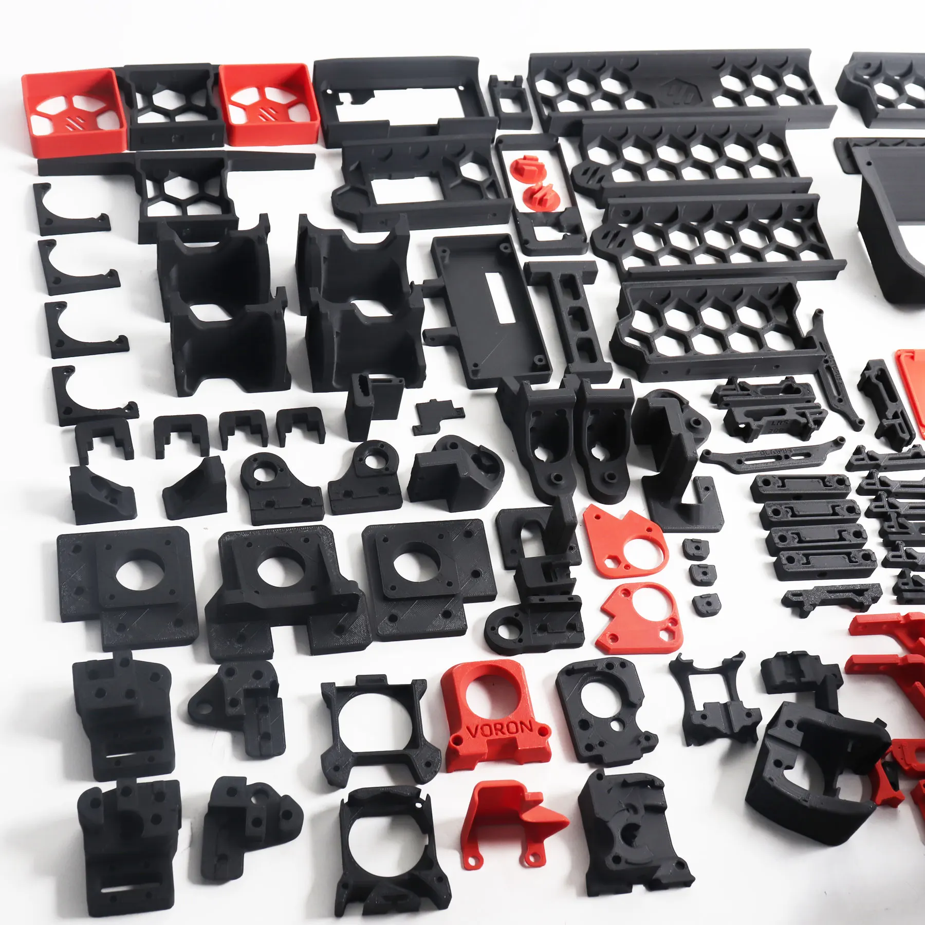 Печатные детали для 3D-принтера Blurolls Voron Trident полный комплект ESun ABS + Филамент Voron1.9