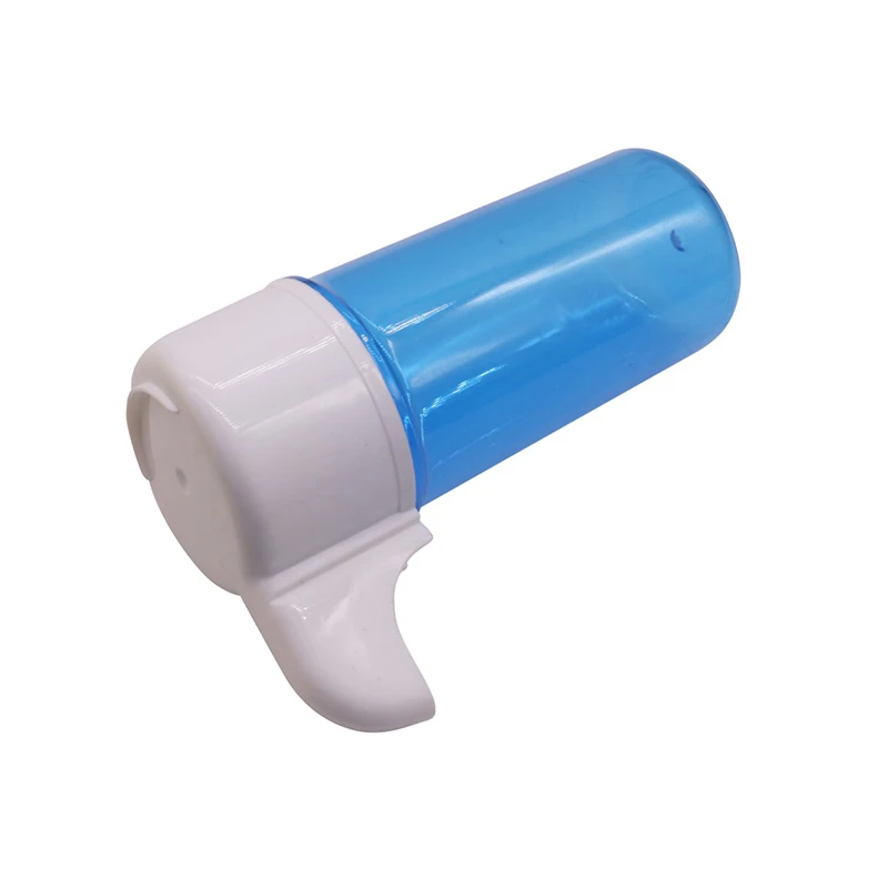 Автоматическая поилка для попугаев голубой пластиковый Дождеватель 1 шт. ширина