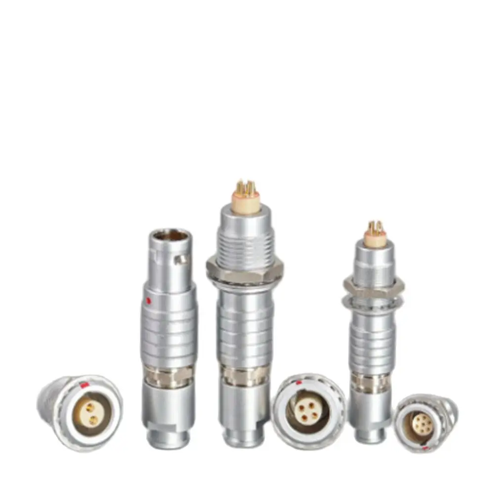 Полный набор металлических соединителей M7 двухтактный самоблокирующийся разъем