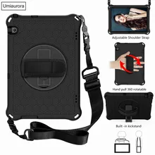 Case For Huawei MediaPad M6 8.4 M5 Lite 8.0 T3 9.6 T5 10 10.1 Tablet Cover for Huawei MATEPAD T8 8.0 Kobe2-L09/L03/W09 + Strap