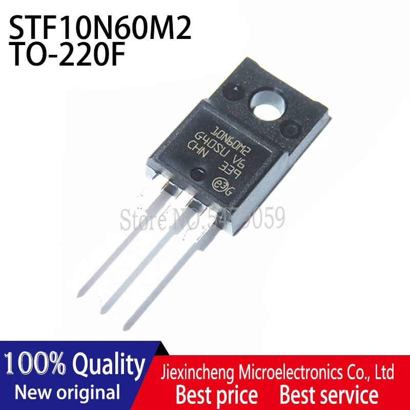 10 шт. STF10N60M2 10N60M2 MOSFET N-CH 600 в TO-220F новый оригинальный | Электроника