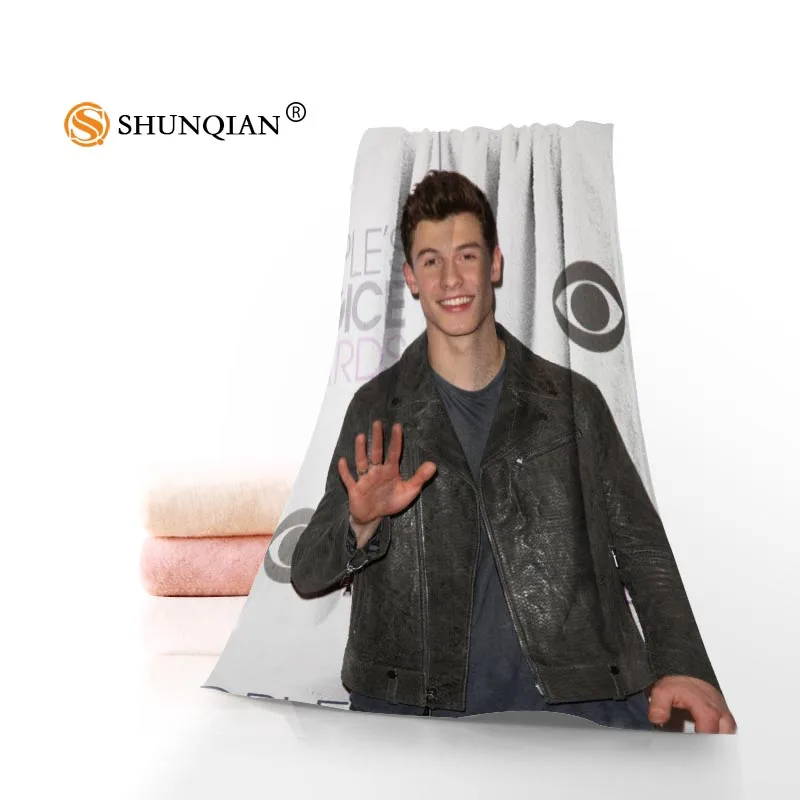 

Custom shawn mendes Towels Microfiber Fabric Popular Face Towel/Bath Towel Size 35x75cm, 70x140cm Print your picture