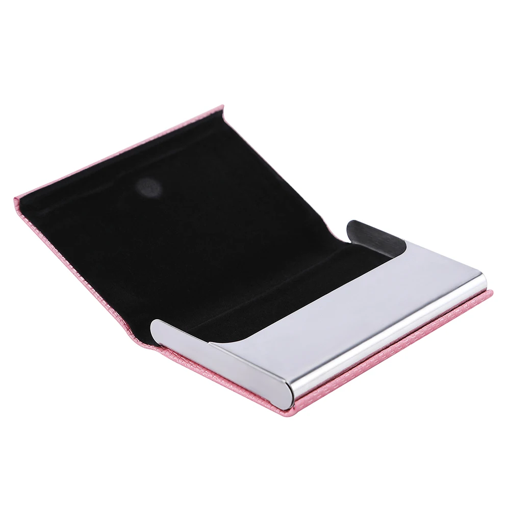 Креативный Повседневный чехол унисекс для визиток алюминиевый держатель из