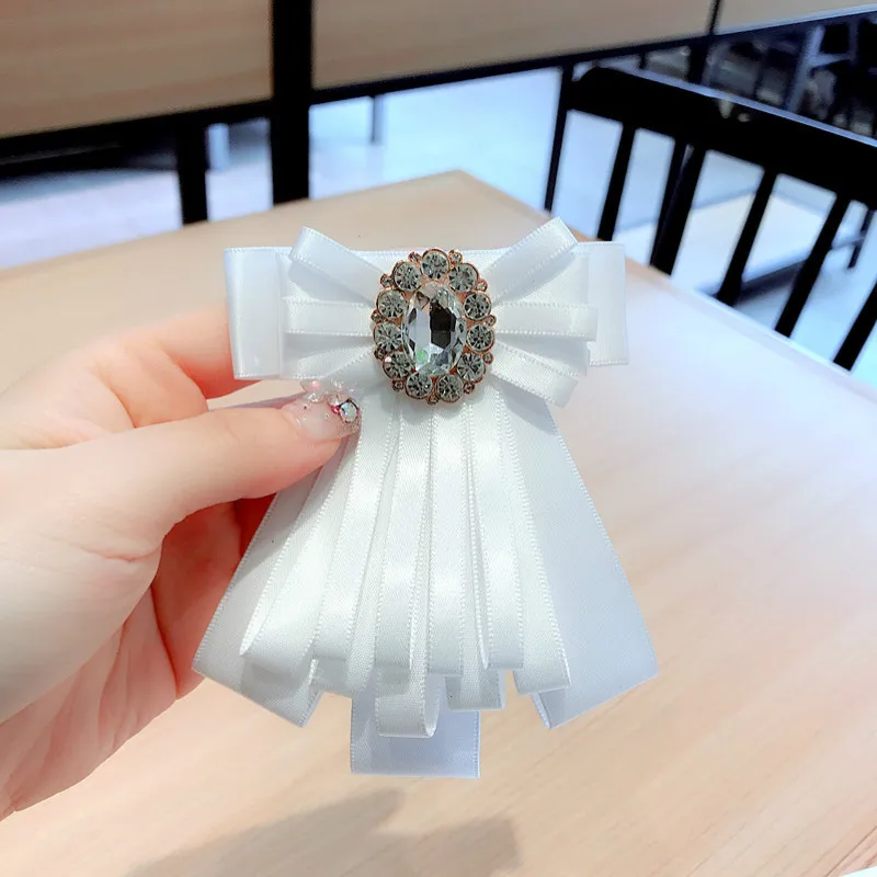 Женская Брошь в Корейском стиле с искусственными драгоценными камнями ретро |