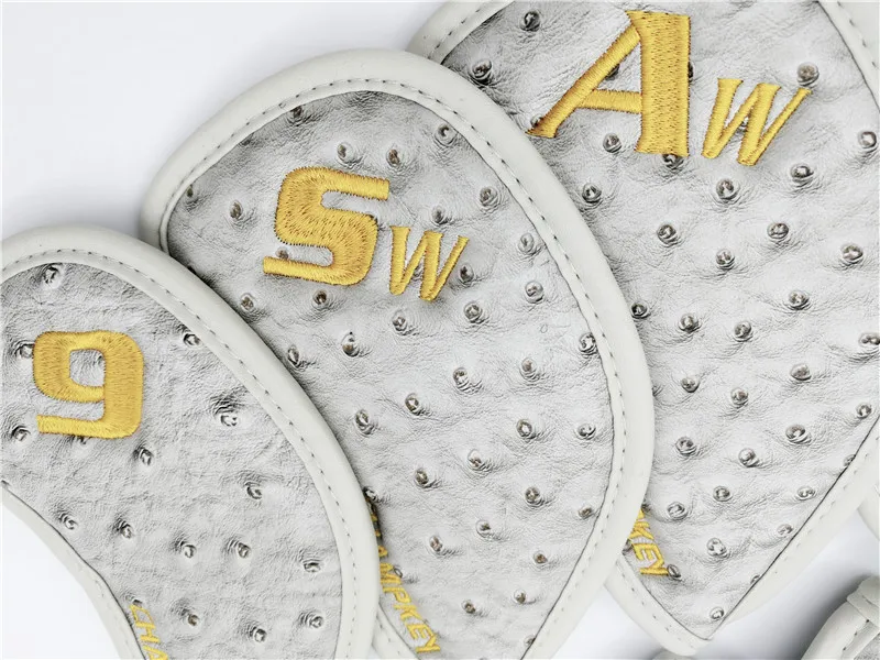 [2 вида цветов] утолщенные чехлы на голову из кожи для гольфа 12 шт. полиуретановый