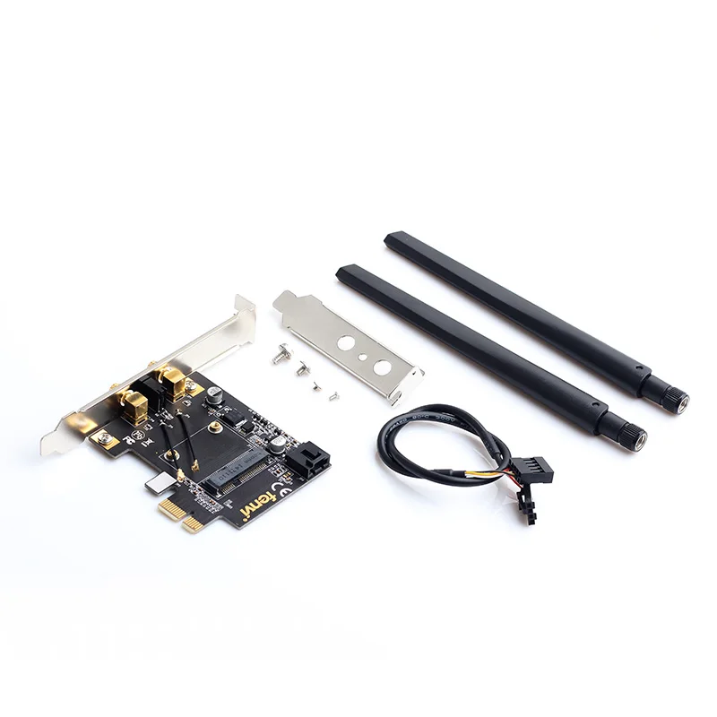 Беспроводная сетевая мини-карта PCI-E Intel 7260 Bluetooth4.0 для настольного ПК PCIE адаптер
