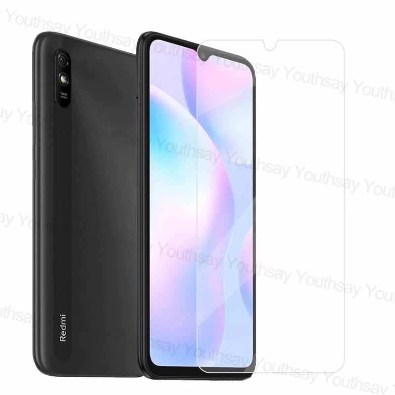 Protector de pantalla 2.5D para Xiaomi Redmi 9C, cristal templado para Redmi 9, 9A, 8, 7A, 10X Pro, Note 9, 9S, 8 Pro-1