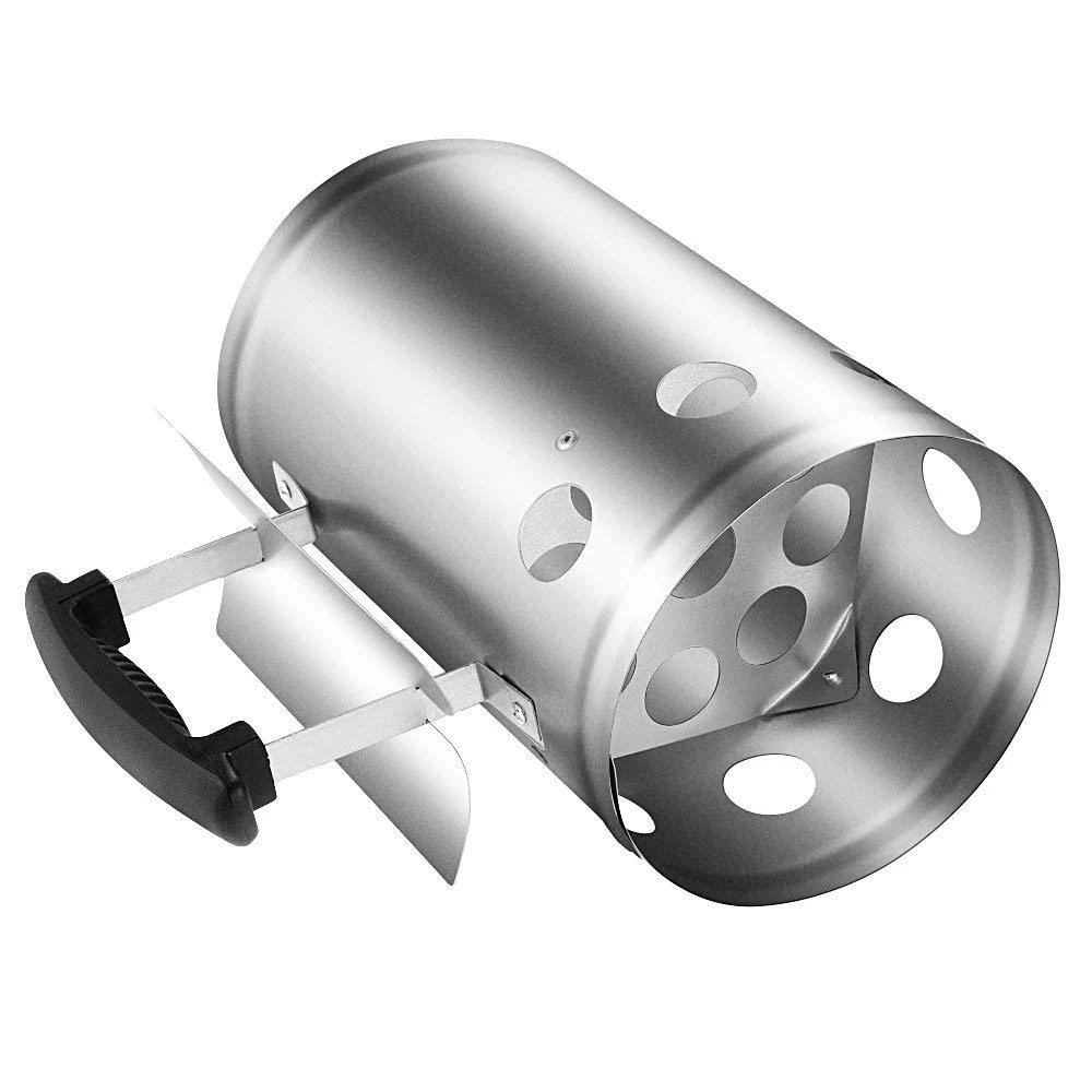 LemonBest барбекю дымоход стартер Быстрый старт гриль уголь Зажигалка для с