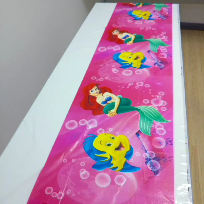 108 см * 180 вечерние скатерти с русалочкой для детей накидка девочек Декоративная