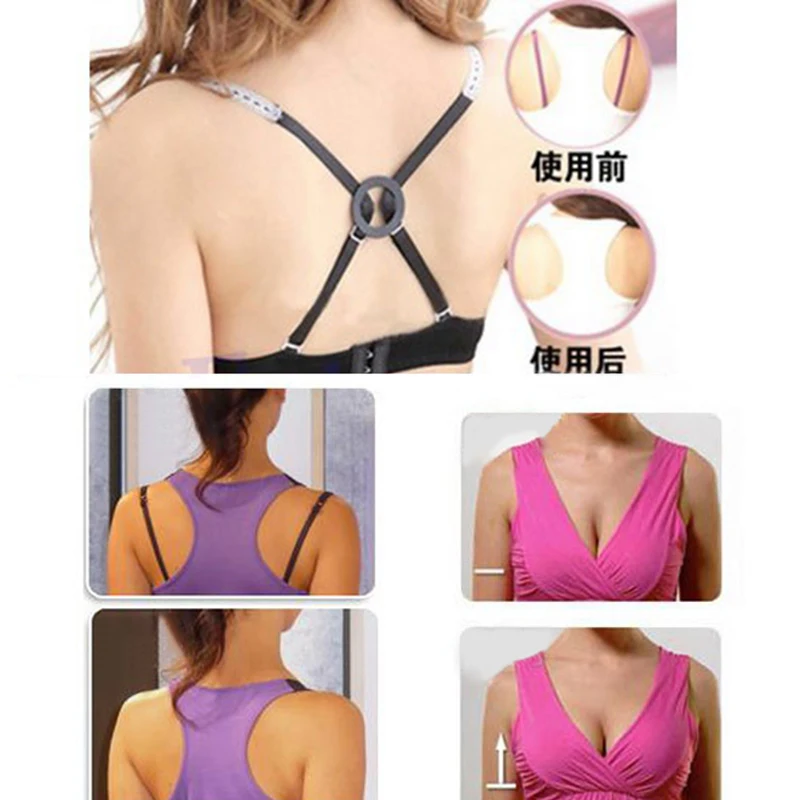 5 шт./лот круглые Невидимые Зажимы для бюстгальтера идеальная регулировка