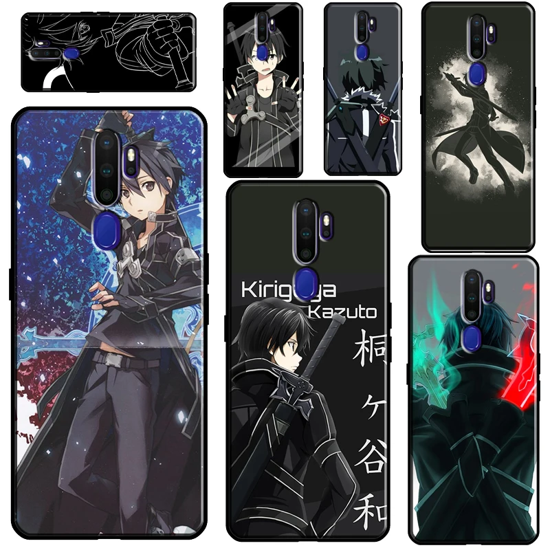

Чехол SAO Sword Art Online Kirito Anime для OPPO A31 A53 2020 A5 A9 A1K A15 A3S A5S A52 A72 A92 A83 A91 A93 Reno2 Z F5 F7