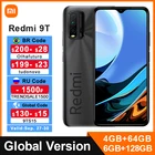 Код RU: TRENDSALE1500 ( -1500P ) Смартфон Xiaomi Redmi 9 T, 4 Гб + 64 ГБ, Snapdragon 662, 6000 мАч, 6,53 дюйма, FHD + дисплей