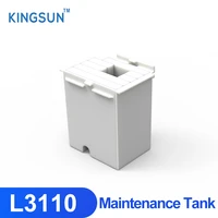 l3110 compatible waste ink tank maintenance box for epson l1110l1119l3100l3106l3108l3109l3110l3115l3116 printer