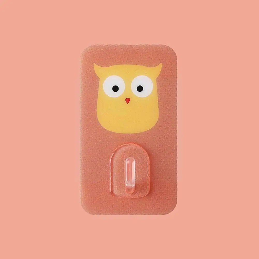 

Новый универсальный крючок для ванной комнаты с милым рисунком маленького животного Y3X0