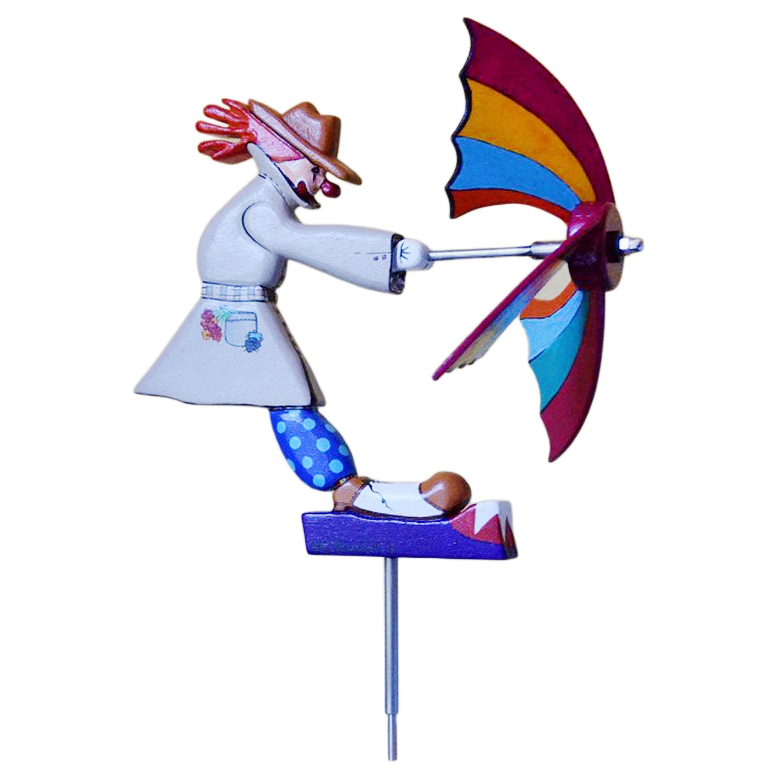 

Whirligig Series Windmill Spinner Stake Outdoor Art Garden Decoration