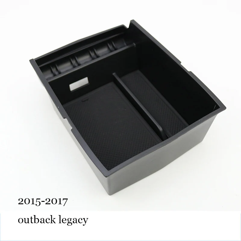 outback legacy Lsrtw2017 черный, АБС-пластик, автомобильный подлокотник для хранения пластина для subaru forester xv outback 2013 LEGACY - Название цвета: outback legacy