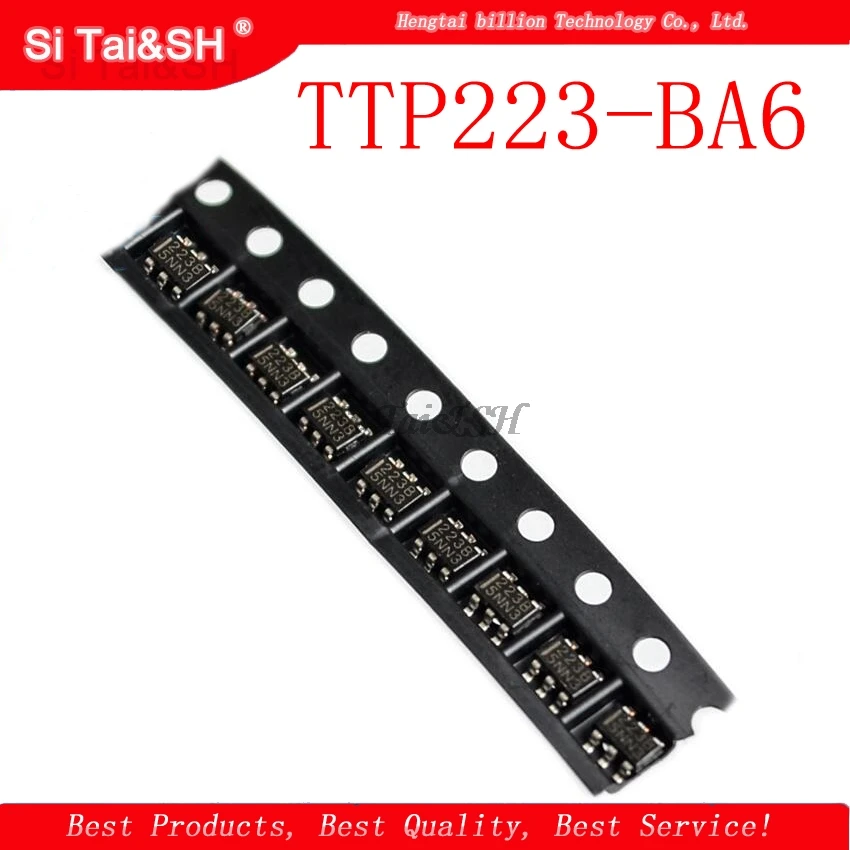 20 шт./лот TTP223-BA6 TTP223 SOT | Электронные компоненты и принадлежности