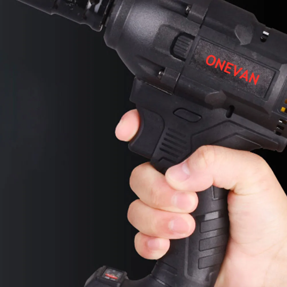 

168VF 520N.m 20800mah Brushless Wrench Li-ion Battery Electric Wrench Cordless Waterproof Impact Wrench Kit