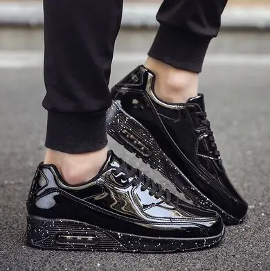 

Designer Men Shoes Sneakers Gold Sliver Breathable Man Casual Shoes Zapatillas Hombre Comfortable Bright Flat Shoe Chaussures