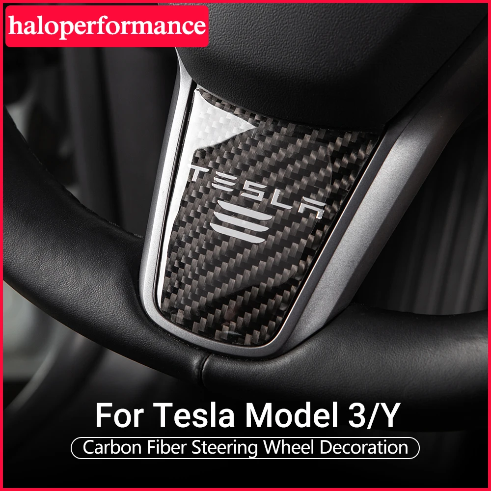 Украшение на руль автомобиля Model3 для Tesla Model 3 Y 2021 аксессуары наклейка из