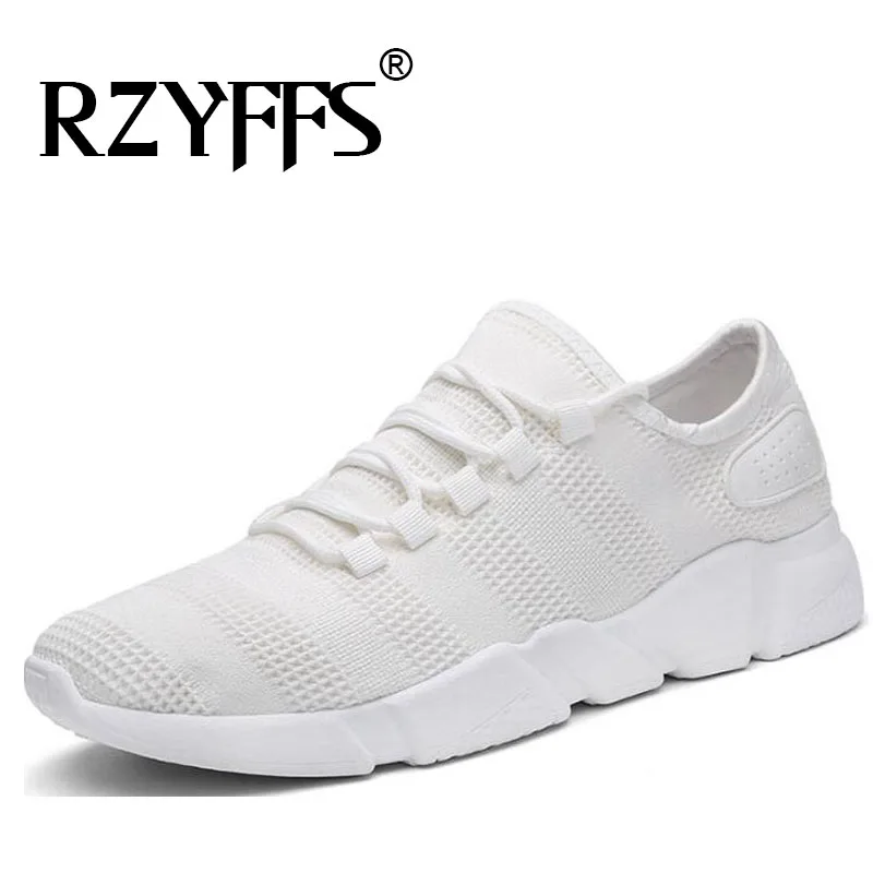 Спортивная обувь для мужчин трикотажные легкие тканевые мужские кроссовки
