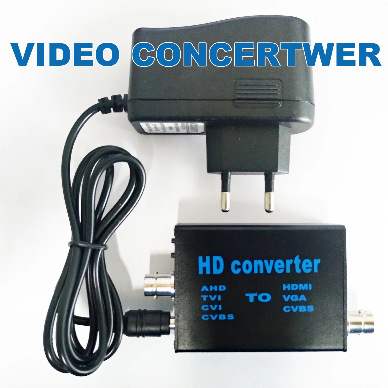 Converter AHD to HDMI HD video monitor AHD TVI CVI  CVBS to HDMI VGA CVBS  4-in-1 converter