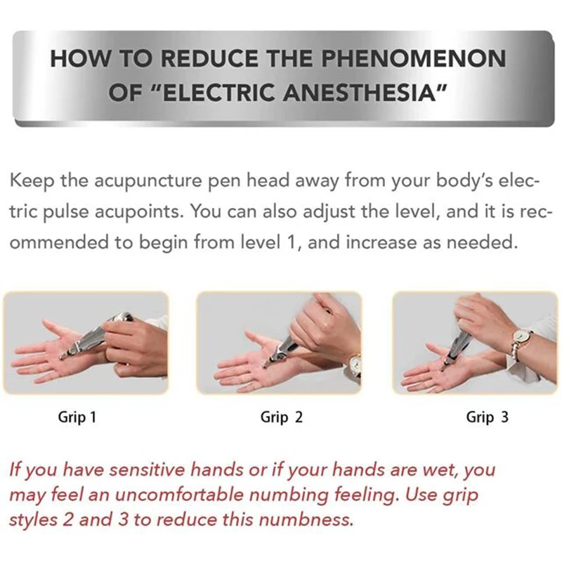 Newst Electronic Acupuncture Pen Electric Meridians Laser Therapy Heal Massage Meridian Energy Relief Pain Tools | Красота и здоровье