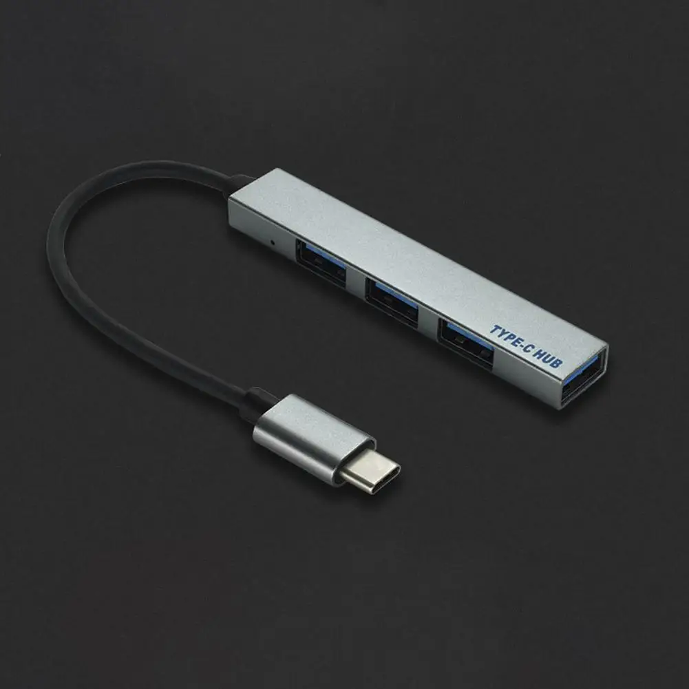 

USB C HUB 2.0 Type C 4 Port Multi Splitter Adapter for Type-C Laptop/Type-C Interface Mobile Phone