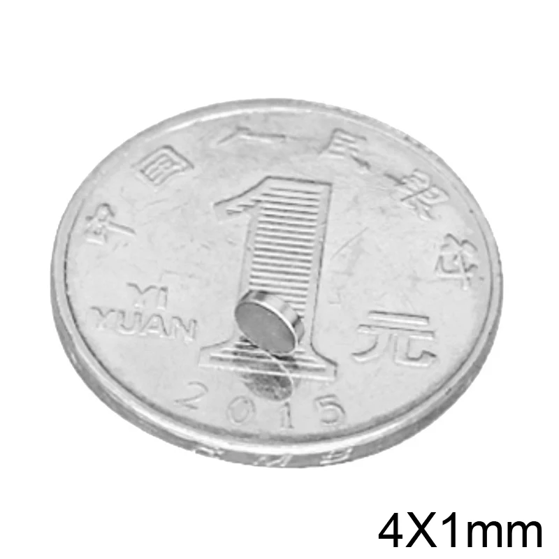 50 ~ 5000 шт. 4x1 мм мини небольшие круглые магниты Сильный 4 x 1 N35 диск Неодимовый