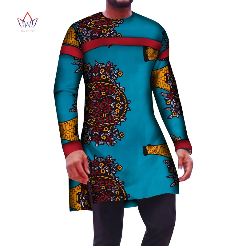 Новые модные рубашки с длинным рукавом Дашики африканская одежда мужские