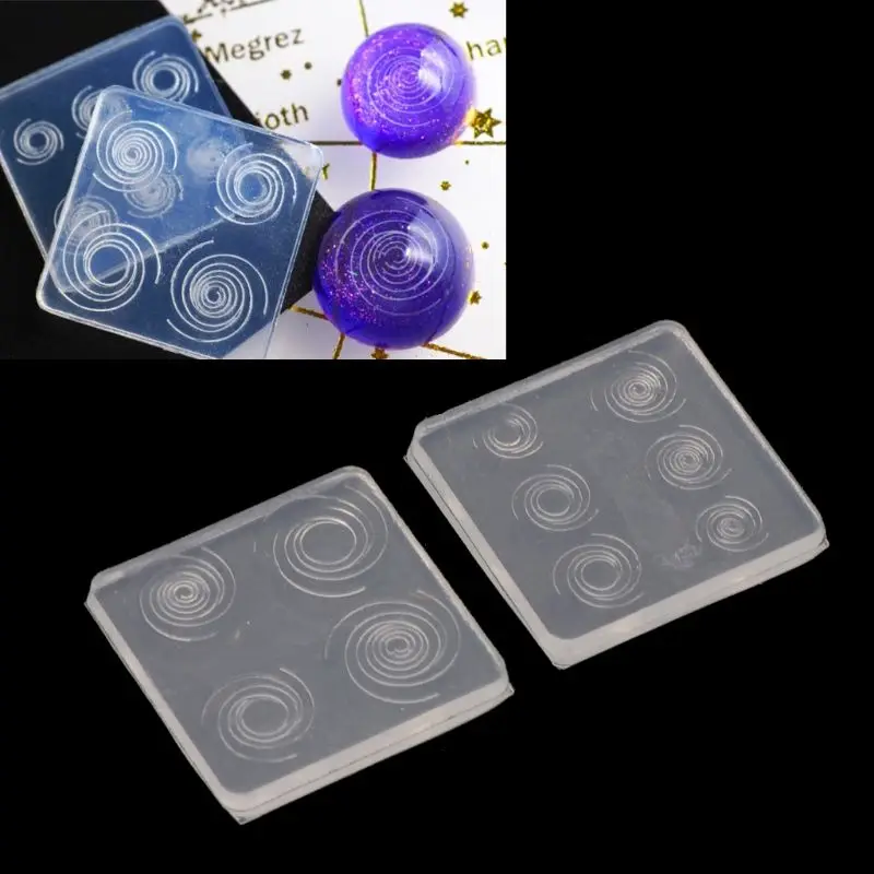 2021 Новый Цвет Небесно спиральные украшения формы УФ отверждаемая эпоксидная